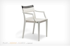 Dedon: стул с подлокотниками fiber