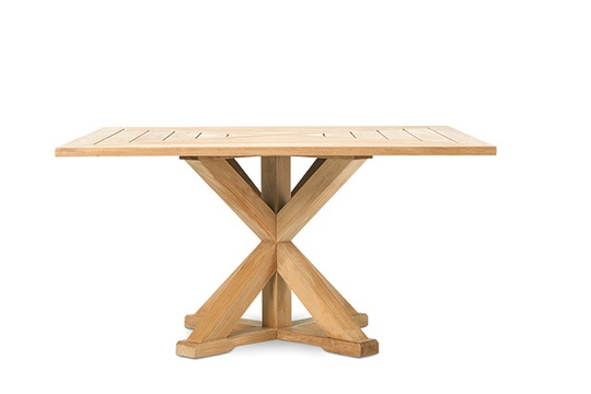 ETHIMO: стол обеденный квадратный