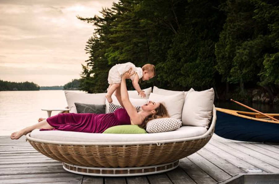 лежанка Swingrest — бестселлер фабрики Dedon